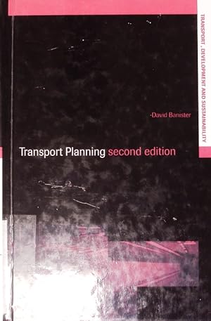 Bild des Verkufers fr Transport planning. zum Verkauf von Antiquariat Bookfarm