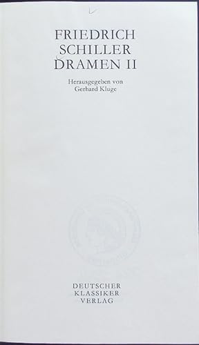 Seller image for Werke und Briefe. Dramen II. for sale by Antiquariat Bookfarm