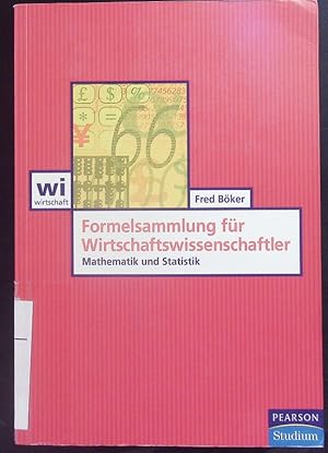 Bild des Verkufers fr Formelsammlung fr Wirtschaftswissenschaftler. zum Verkauf von Antiquariat Bookfarm