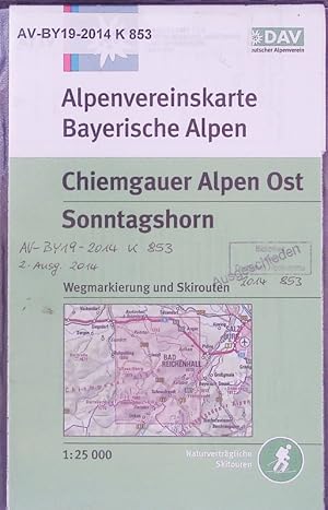 Bild des Verkufers fr Alpenvereinskarte. zum Verkauf von Antiquariat Bookfarm