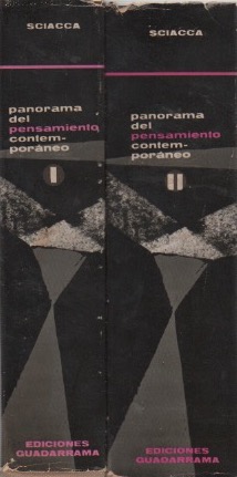 Bild des Verkufers fr Panorama del pensamiento contemporneo, 2 vol. . zum Verkauf von Librera Astarloa