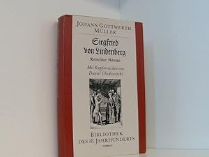 Bild des Verkufers fr Siegfried von Lindenberg - Komischer Roman - Reihe: Bibliothek des 18. Jahrhunderts zum Verkauf von Book Broker