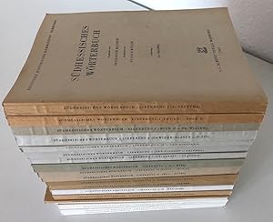 Südhessisches Wörterbuch 1 bis 20. (Lieferungen 1 bis 20, A bis Szilla) in der originalen Heftfas...