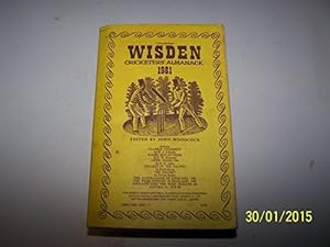 Bild des Verkufers fr Wisden Cricketers' Almanack 1981 zum Verkauf von WeBuyBooks