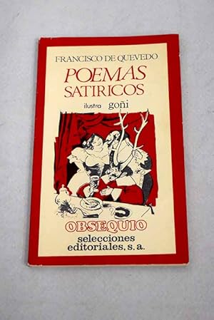 Immagine del venditore per Poemas satricos venduto da Alcan Libros