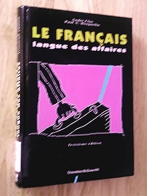 Le Français, langue des affaires, troisième édition