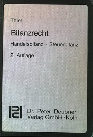 Bild des Verkufers fr Bilanzrecht : Handelsbilanz, Steuerbilanz. zum Verkauf von books4less (Versandantiquariat Petra Gros GmbH & Co. KG)
