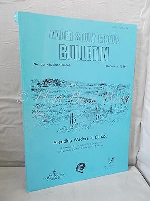 Seller image for Breeding Waders in Europe: Wader Study Group Bulletin Number 48 Supplement December 1986 for sale by High Barn Books