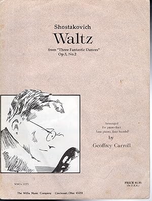 Immagine del venditore per Waltz" from "Three Fantasttic Dances, Op.5, No. 2" (Sheet Music) venduto da Dorley House Books, Inc.