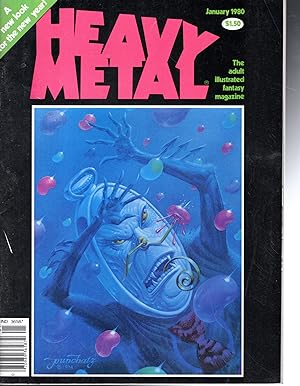 Immagine del venditore per Heavy Metal: The Adult Illustrated Fantasy Magazine: Volume III, No. 9: January, 1980 venduto da Dorley House Books, Inc.