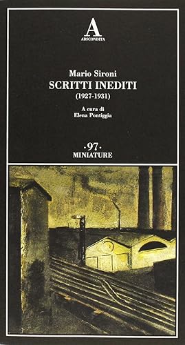 Imagen del vendedor de Scritti inediti (1927-1931) a la venta por Messinissa libri