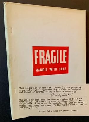 Bild des Verkufers fr Fragile: Handle with Care zum Verkauf von APPLEDORE BOOKS, ABAA