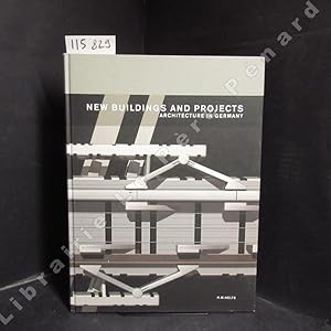 Image du vendeur pour New buildings and projects. Architecture in Germany mis en vente par Librairie-Bouquinerie Le Pre Pnard