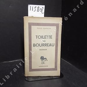 Bild des Verkufers fr Toilette du Bourreau zum Verkauf von Librairie-Bouquinerie Le Pre Pnard