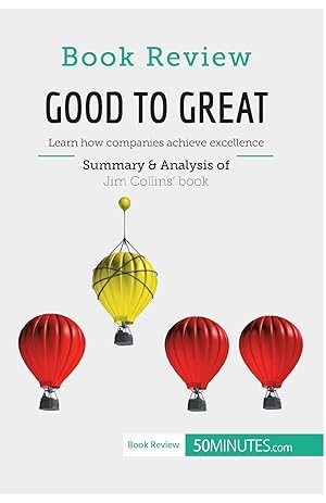 Seller image for Book Review: Good to Great by Jim Collins: Learn how companies achieve excellence for sale by Redux Books