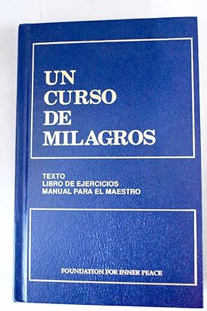 Seller image for Un curso de milagros for sale by Alcan Libros