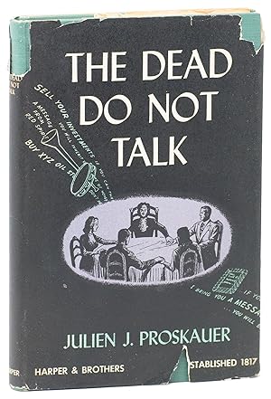 Image du vendeur pour The Dead Do Not Talk mis en vente par D. Anthem, Bookseller