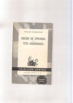 Imagen del vendedor de Noche de epifania- Tito Andronico a la venta por El Boletin