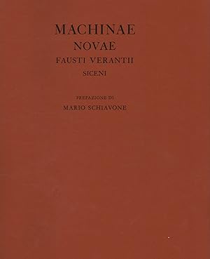 Imagen del vendedor de Machinae Novae a la venta por Di Mano in Mano Soc. Coop