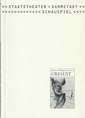 Bild des Verkufers fr Programmheft Johann Wolfgang Goethe URFAUST Premiere 12.September 1992 im Schauspiel Programmheft Nr. 19 Spielzeit 1992 / 93 zum Verkauf von Programmhefte24 Schauspiel und Musiktheater der letzten 150 Jahre