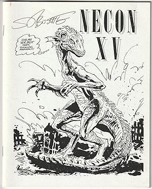 NECON XV - Official Program Guide for the Annua; Camp NECON Convention (Signed by Contributors)