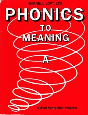 Seller image for PHONICS TO MEANING BOOK A for sale by -OnTimeBooks-