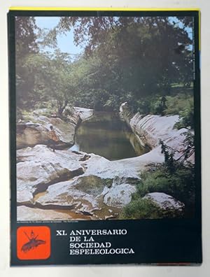 Imagen del vendedor de Plakat - XL aniversario de la sociead espeleologica. a la venta por antiquariat peter petrej - Bibliopolium AG