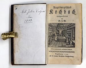 Bild des Verkufers fr Augsburgisches Kochbuch. zum Verkauf von antiquariat peter petrej - Bibliopolium AG