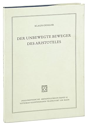 Der Unbewegte Beweger des Aristoteles