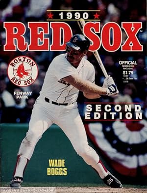 1990 Boston Red Sox Official Scorebook Magazine, Second Edition (Wade Boggs Cover)