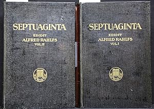 Immagine del venditore per Septuaginta. Id est vetus testamentum Graece iuxta LXX interpretes. 2 Bnde. venduto da Antiquariat  Braun