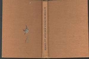 Image du vendeur pour Correspondence Between Ralph Waldo Emerson and Herman Grimm mis en vente par Dorley House Books, Inc.