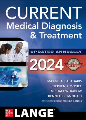 Image du vendeur pour Current Medical Diagnosis and Treatment 2024 mis en vente par GreatBookPrices