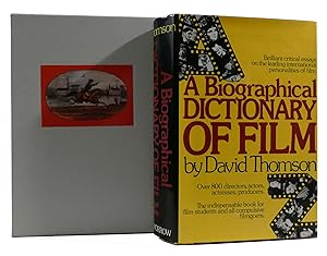 Bild des Verkufers fr A BIOGRAPHICAL DICTIONARY OF FILM zum Verkauf von Rare Book Cellar