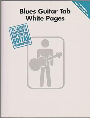Bild des Verkufers fr BLUES GUITAR TAB WHITE PAGES zum Verkauf von Easton's Books, Inc.