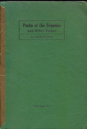 PSALM OF THE SEQUOIAS AND OTHER VERSES