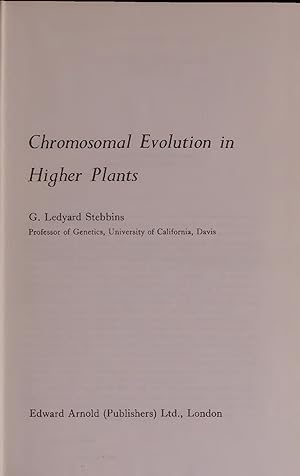 Image du vendeur pour Chromosomal Evolution in Higher Plants. mis en vente par Antiquariat Bookfarm