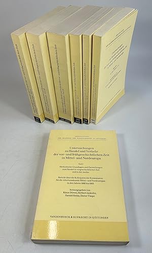 Image du vendeur pour Untersuchungen zu Handel und Verkehr der vor- und frhgeschichtlichen Zeit in Mittel- und Nordeuropa. Teil I bis VI + Registerband. Sieben Bnde. (= Abhandlungen der Akademie der Wissenschaften in Gttingen). mis en vente par Antiquariat Bookfarm