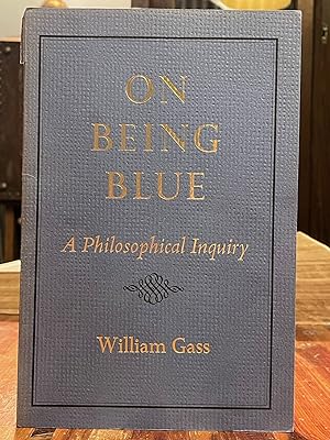Imagen del vendedor de On Being Blue; A philosophical inquiry a la venta por Uncharted Books