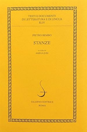 Seller image for Stanze. for sale by FIRENZELIBRI SRL