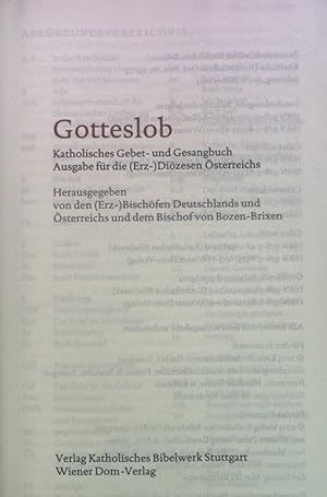 Seller image for Gotteslob : katholisches Gebet- und Gesangbuch for sale by books4less (Versandantiquariat Petra Gros GmbH & Co. KG)