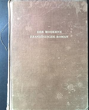 Seller image for Der moderne franzsische Roman. Interpretationen. for sale by books4less (Versandantiquariat Petra Gros GmbH & Co. KG)