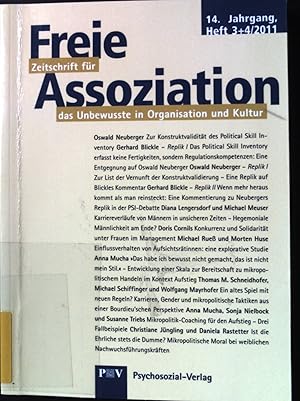 Bild des Verkufers fr Konkurrenz und Solidaritt unter Frauen im Management - in: Freie Zeitschrift fr Assoziation das Unbewusste in Organisation und Kultur. 14. Jahrgang, Heft 3+4 / 2011. zum Verkauf von books4less (Versandantiquariat Petra Gros GmbH & Co. KG)