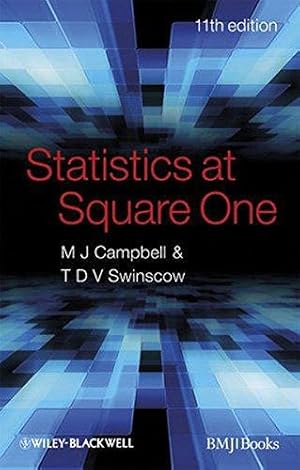 Seller image for Statistics at Square One, 11th Edition for sale by WeBuyBooks
