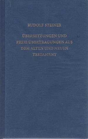 Übersetzungen und freie Übertragungen aus dem Alten und Neuen Testament : Aufzeichnungen aus Noti...