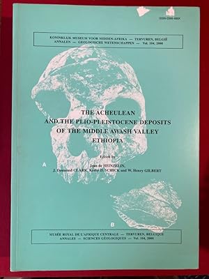 Seller image for The Acheulean and the Plio-Pleistocene Deposits of the Middle Awash Valley Ethiopia. for sale by Plurabelle Books Ltd