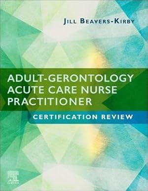 Image du vendeur pour Adult-Gerontology Acute Care Nurse Practitioner Certification Review mis en vente par moluna