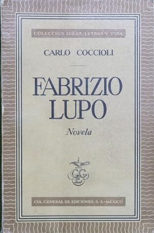 Seller image for Fabrizio Lupo for sale by Librera Alonso Quijano