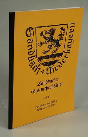 Bild des Verkufers fr Von Fhren und Flen, Mhlen und Widderen - Sandbach und das Wasser. zum Verkauf von Antiquariat Dorner