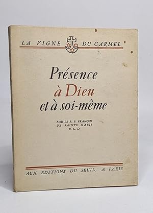 Seller image for Prsence  dieu et  soi-mme for sale by crealivres